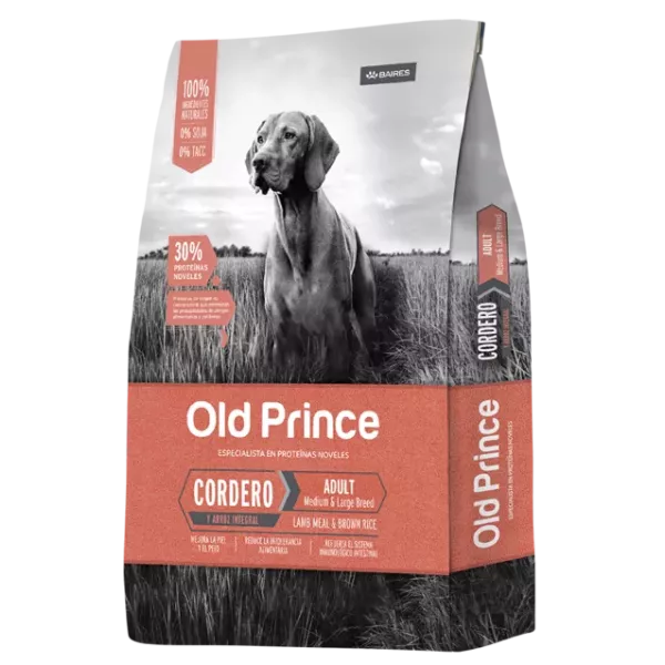 Old Prince Novel Cordero y Arroz Adulto Mediano y grande (Perro) 7.5k