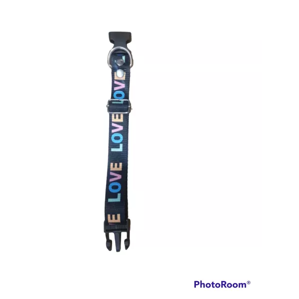 COLLAR PERROS SUBLIMADO LOVE BROCHE