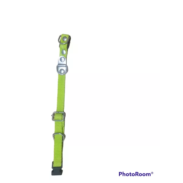 COLLAR POLIPROPILENO BROCHE VERDE FLUO