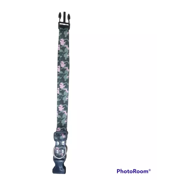 COLLAR SUBLIMADO CAMUFLAJE ROSAS