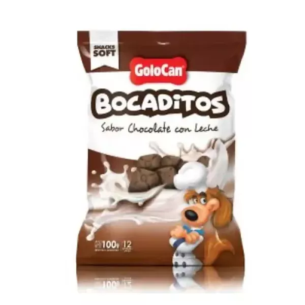 Bocaditos Golocan chocolate 100grs