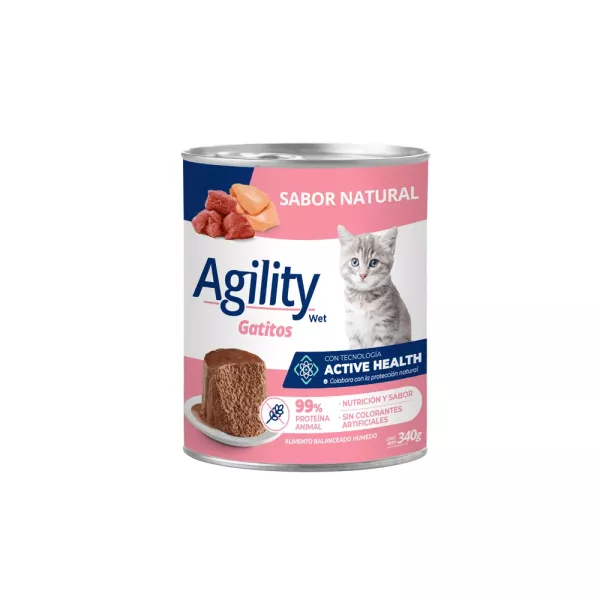 Agility lata kitten 340gr
