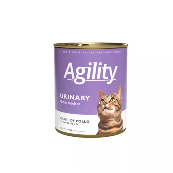 Agility lata gatos urinary 340grs