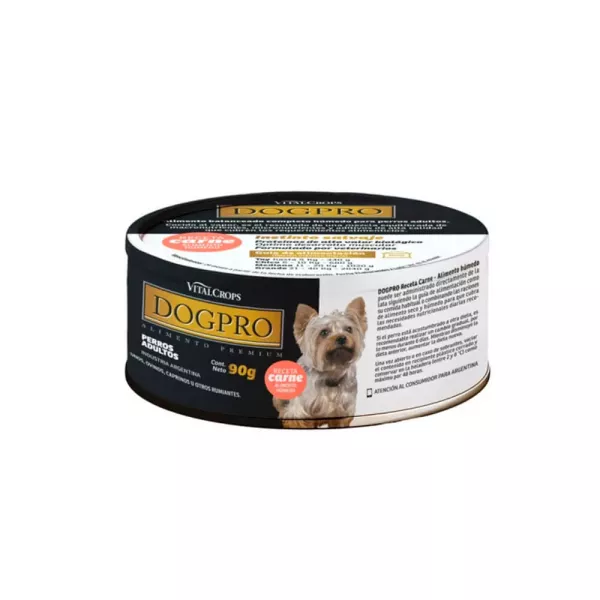 DOGPRO LATA ADULTOS CARNE x 90 gs.
