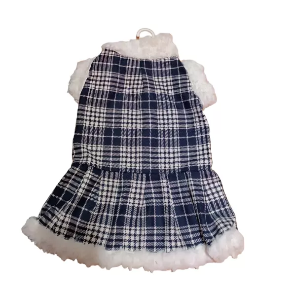 VESTIDITO A CUADROS 43CMS