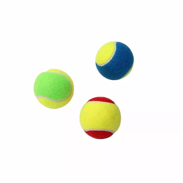 PELOTA DE TENIS CON COLOR X UNIDAD