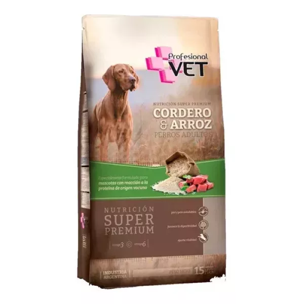 Profesional Vet cordero adultos raza mediana 15k