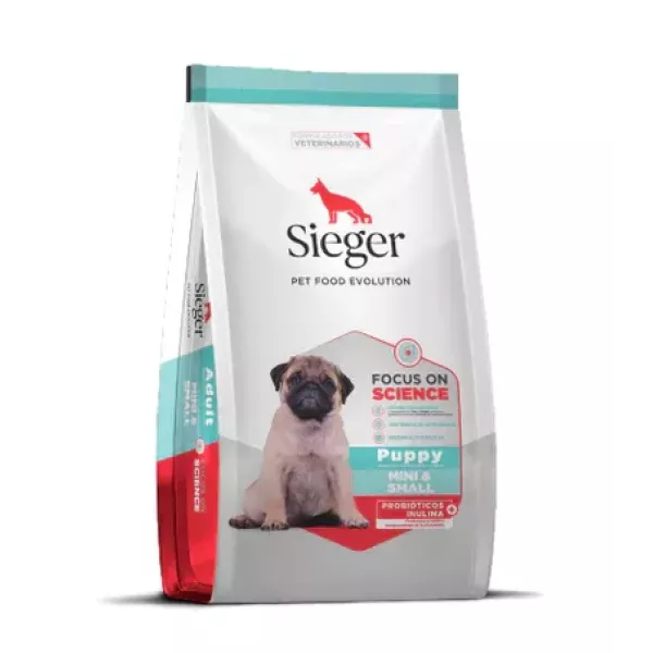 Sieger Perro Cachorro Raza Pequeña 1Kg