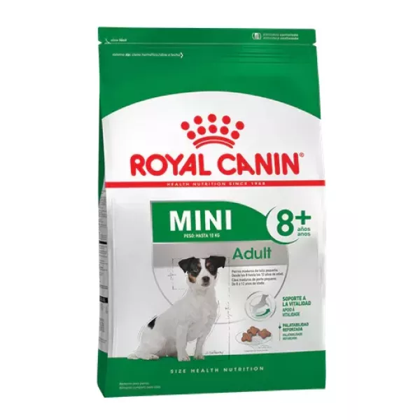 Royal Canin dog mini adult  8+ 1kg