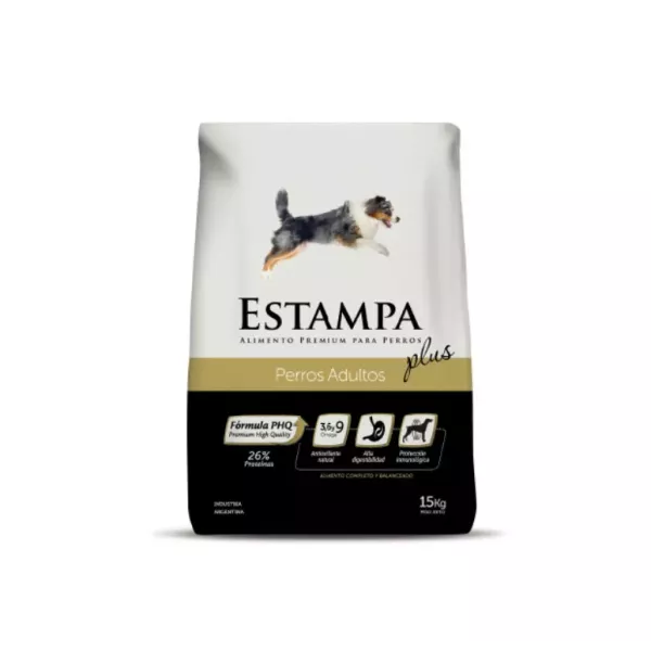 ESTAMPA PLUS PERRO ADULTO x 20KG