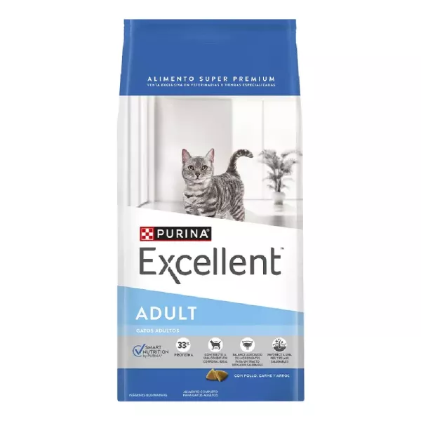 Excellent Adult Cat x 3kg