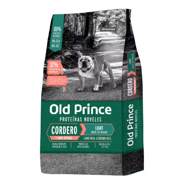 Old prince novel light Cordero X 15 kg.