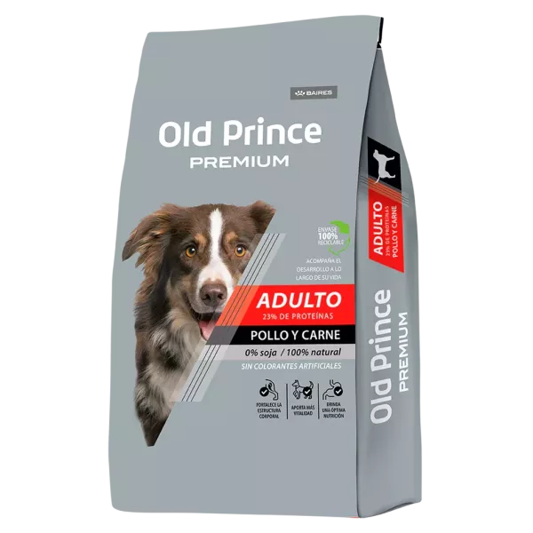 Old Prince Premium Perro Adulto 20k (Pollo y carne)