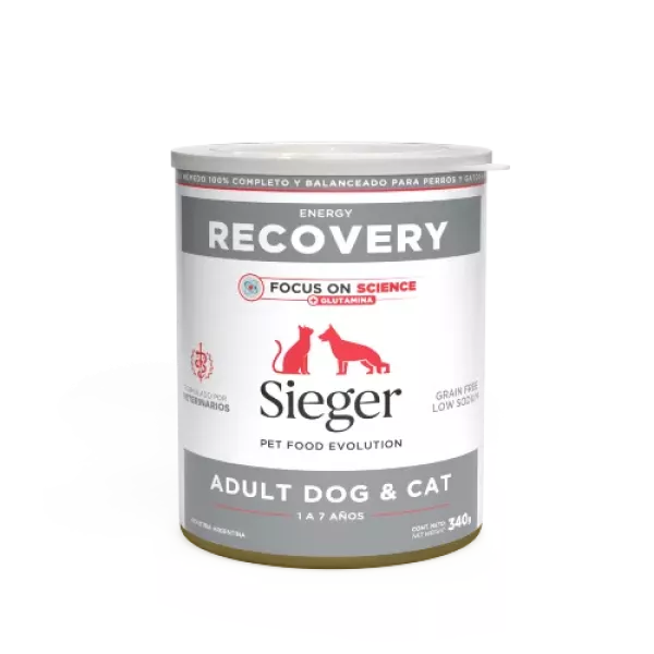 Lata recovery Sieger 340gr
