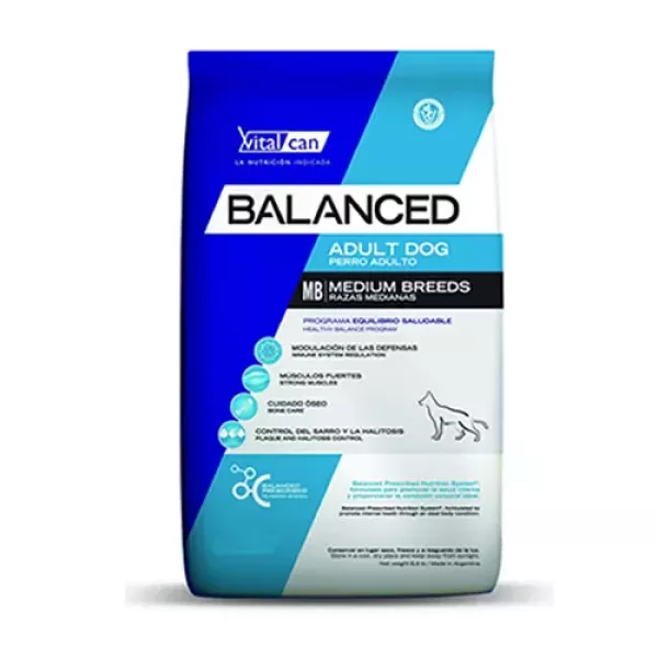 Vital Can balanced PERRO raza mediana 20kg