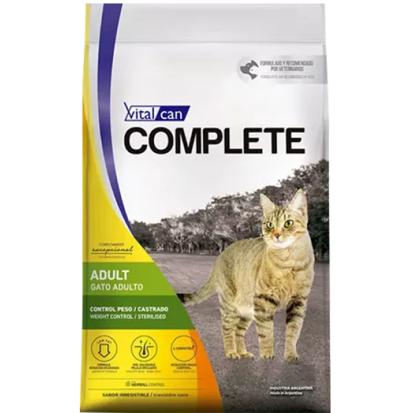 Vital Can Complete Gato Control de Peso 7.5KG PP