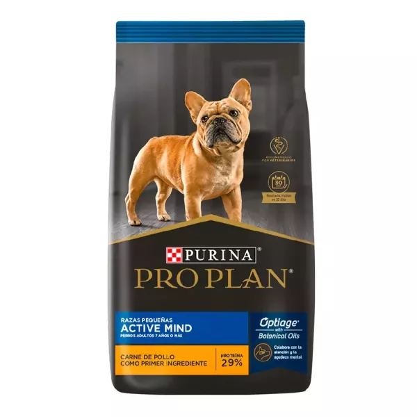 Pro plan dog active mind razas pequeñas 3k 