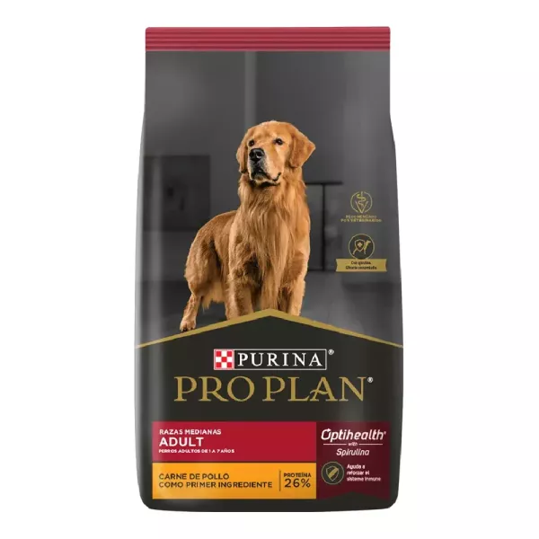 Pro Plan Dog adulto raza mediana x 12kg